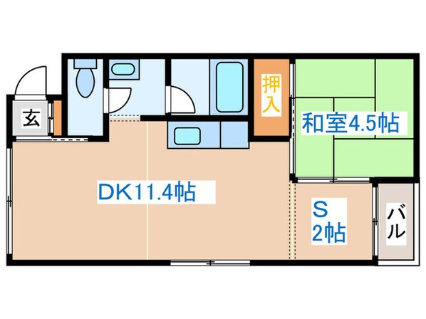 山の手Ｕ－Ｈouseの物件間取画像